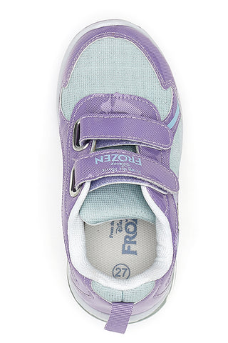 Sneakers Viola Con Strappi in Velcro Disney Frozen 15606