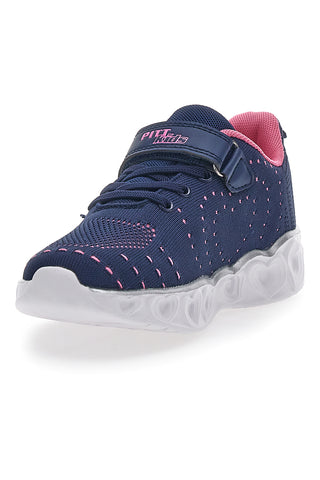 Blaue Turnschuhe mit Lichtern Pitt Kids 23121