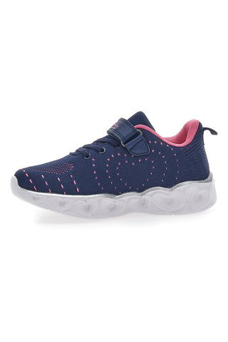 Blaue Turnschuhe mit Lichtern Pitt Kids 23121