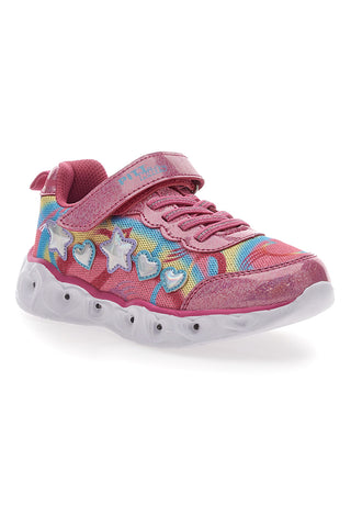 Sneakers mit Lichtern Fuchsia Pitt Kids 221286