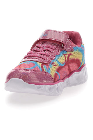 Sneakers mit Lichtern Fuchsia Pitt Kids 221286