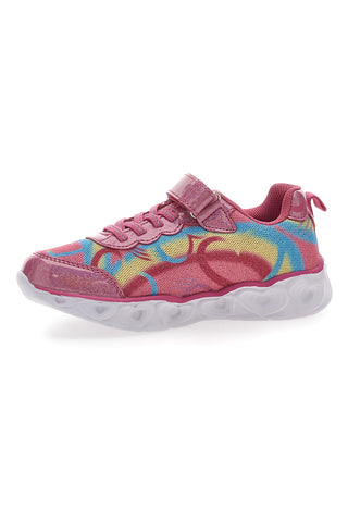 Sneakers mit Lichtern Fuchsia Pitt Kids 221286