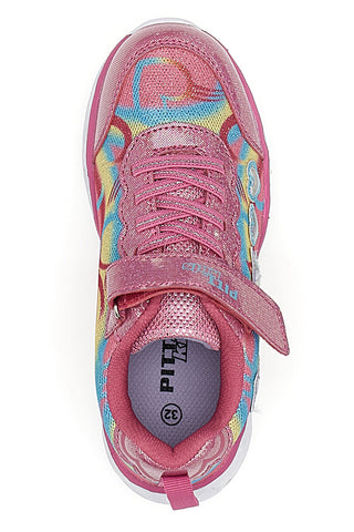 Sneakers mit Lichtern Fuchsia Pitt Kids 221286