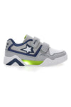 Graue und blaue Turnschuhe mit Lichtern Pitt Kids 22695