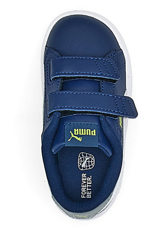 Puma Smash 3.0 LV Inf Blaue Turnschuhe