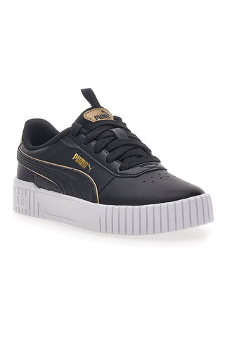 Puma Carina 2 Pop Up Mtlls Ps Schwarze Turnschuhe
