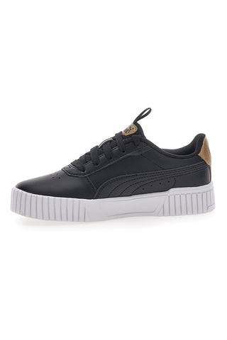 Puma Carina 2 Pop Up Mtlls Ps Schwarze Turnschuhe