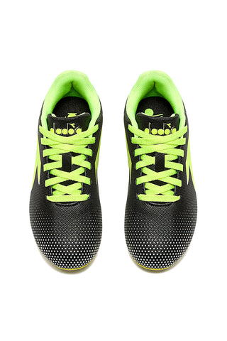 Schwarz-gelbe Fußballschuhe für festen Untergrund Diadora Pichichi 7 MD Jr