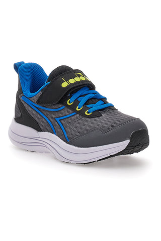 Graue und blaue Turnschuhe Diadora Snipe 2 Jr