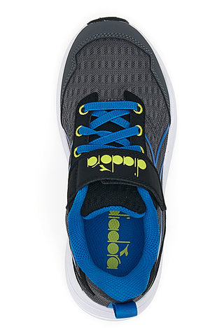 Graue und blaue Turnschuhe Diadora Snipe 2 Jr