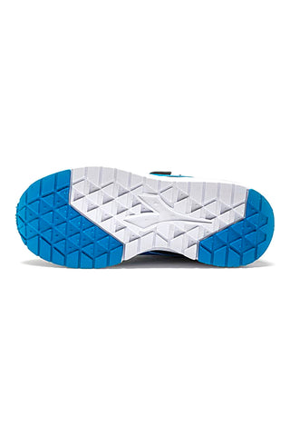 Schwarz-blaue Sneakers mit Klettverschluss DIADORA FALCON 4 SL JR V
