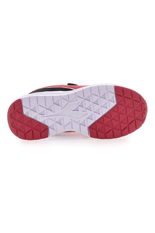 Schwarz-rosa Sneaker mit Klettverschluss DIADORA FALCON 4 SL JR V