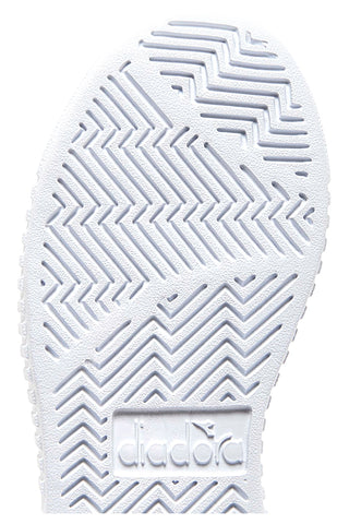 Weiße und hellblaue Turnschuhe Diadora Game Step PS 2