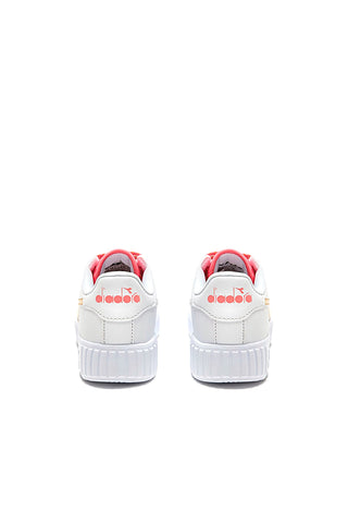 Weiße und rosa Turnschuhe DIADORA GAME STEP P PS GLITCH