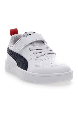 Puma Rickie AC+PS Weiße Turnschuhe für Kinder
