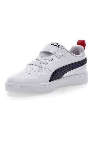 Puma Rickie AC+PS Weiße Turnschuhe für Kinder