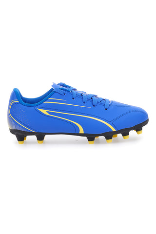 Scarpe da Calcio Blu e Gialle Puma Vitoria Fg/Ag Jr