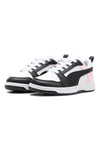 Sneakers bianche, nero, rosa Puma Rebound V6 LO PS