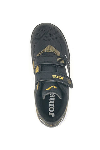 Joma Leistungsstarke 2401 Schwarze Fußballschuhe