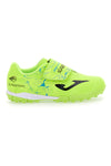 Scarpe da calcio a 5 verdi fluo con strappo Joma 2409TFVSCJW ND