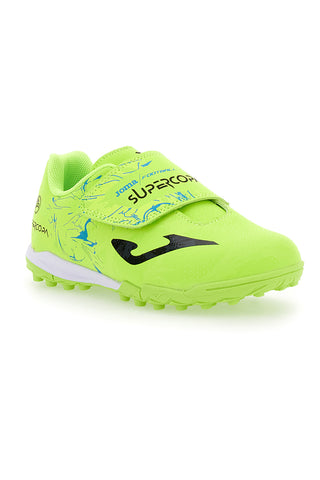 Scarpe da calcio a 5 verdi fluo con strappo Joma 2409TFVSCJW ND