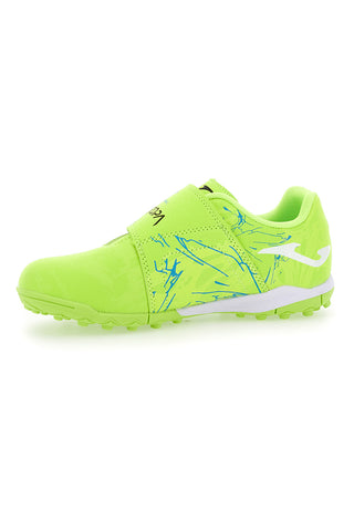 Scarpe da calcio a 5 verdi fluo con strappo Joma 2409TFVSCJW ND