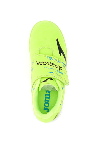 Scarpe da calcio a 5 verdi fluo con strappo Joma 2409TFVSCJW ND