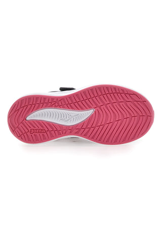 Joma Fury Jr 2428 Sneakers in Schwarz und Rosa
