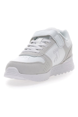 Joma Tornado Jr 2402 weiße Turnschuhe mit Riss