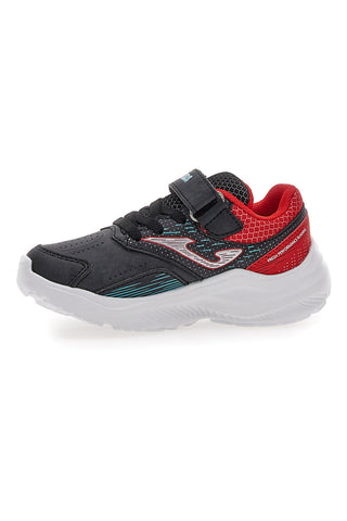 Joma Active Jr 2401 Sneakers in Schwarz und Rot