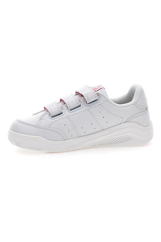 Weiße und rosa Turnschuhe mit Klettverschluss-Rips Joma W Agora Jr 2410