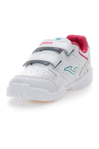 Sneakers Bianche e Rosa Joma W School 2413