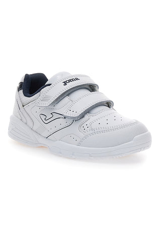 JOMA W.SCHOOL JR 2422 weiße Turnschuhe mit Tränen