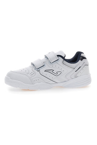 JOMA W.SCHOOL JR 2422 weiße Turnschuhe mit Tränen