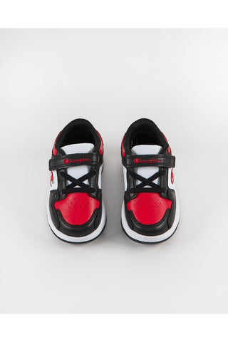 Rote, schwarze und weiße Turnschuhe CHAMPION RB18 2.0 LOW