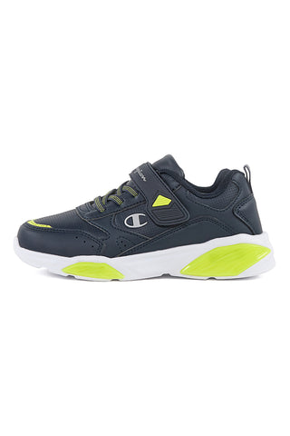 Schwarze Sneakers mit weißer Sohle CHAMPION WAPE B PS LOW
