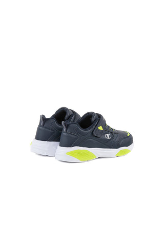 Schwarze Sneakers mit weißer Sohle CHAMPION WAPE B PS LOW