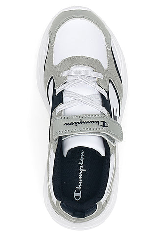 Sneakers Bianche e Grigie con Velcro CHAMPION COUNT B PS