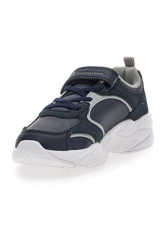 Sneakers navy con velcro champion count b ps