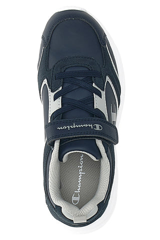 Sneakers navy con velcro champion count b ps