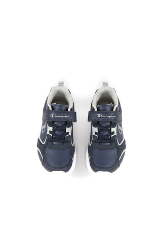 Sneakers navy con velcro champion count b ps
