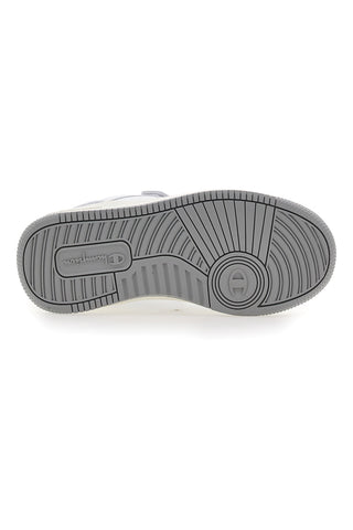 Sneakers Bianche Con Velcro Champion Rd18 Foil Low Ps