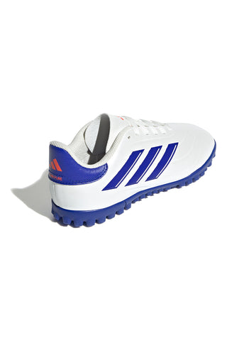 Weiß und Blau Fußballschuhe Adidas Copa Pure 2 Club Tf J