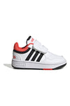 Snaekers bianche con velcro ADIDAS HOOPS 3.0