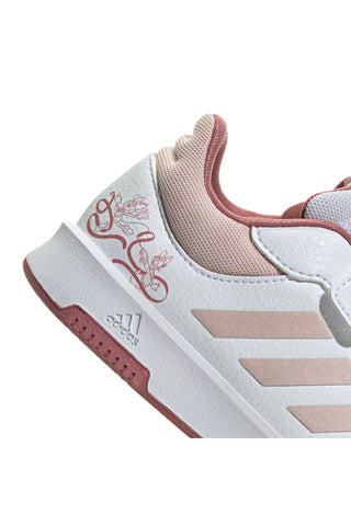 Weiße und rosa Turnschuhe Adidas Tensaur Sport Minnie Cf K
