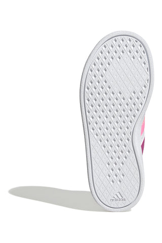 Weiße und rosa Turnschuhe Adidas Breaknet 2 El C