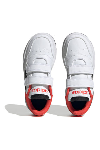 Sneakers nere e bianche con velcro Adidas HOOPS 3.0 CF C