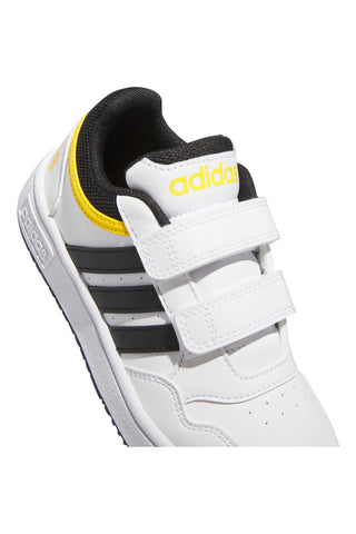 Sneakers Bianche e Nere Adidas Hoops 3 Cf C