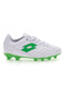 Weiße Lotto Stadio 705 Fg Jr. Fußballschuhe