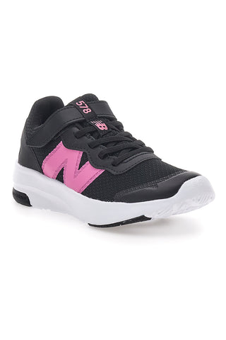 Sneakers Nere con Logo Fuxia NEW BALANCE 578